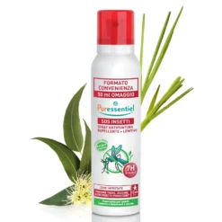 Puressentiel Sos Insetti - Spray antipuntura repellente e lenitivo contro gli insetti, 200 ml