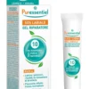 Puressentiel Sos Labiale Gel 10 Oli Essenziali - Gel riparatore per le labbra secche, 5 ml