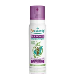 Puressentiel SOS Pidocchi - Spray Preventivo, 75ml