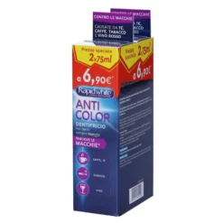 Rapid White Anticolor Dentifricio Sbiancante, 2 x 75ml