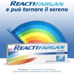 Reactifargan Crema Per Punture d'Insetti, 20g