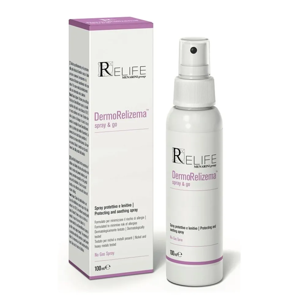 Relife Dermorelizema - Spray e Go Protettivo e Lenitivo, 100ml