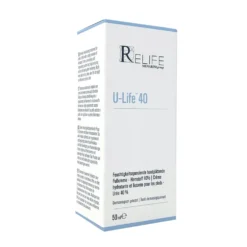 Relife U-Life - 40 Crema Idratante Levigante Piedi Urea 40%, 50ml