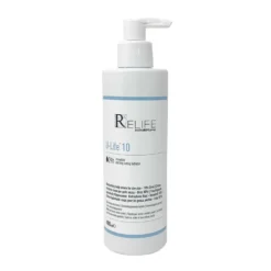 Relife U-Life - 10 Crema Idratante Corpo per Pelle Secca Urea 10%, 400ml