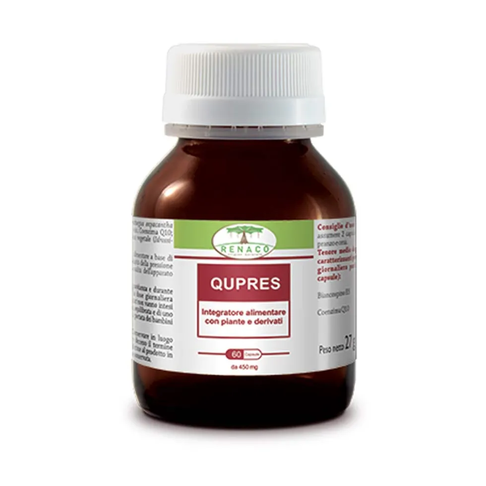 Renaco Qupres Integratore Pressione Arteriosa, 60 Capsule