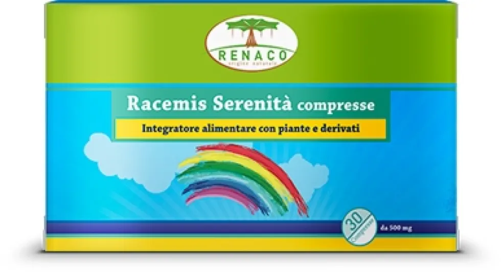 Renaco Racemis Serenità Integratore Alimentare, 30 Compresse
