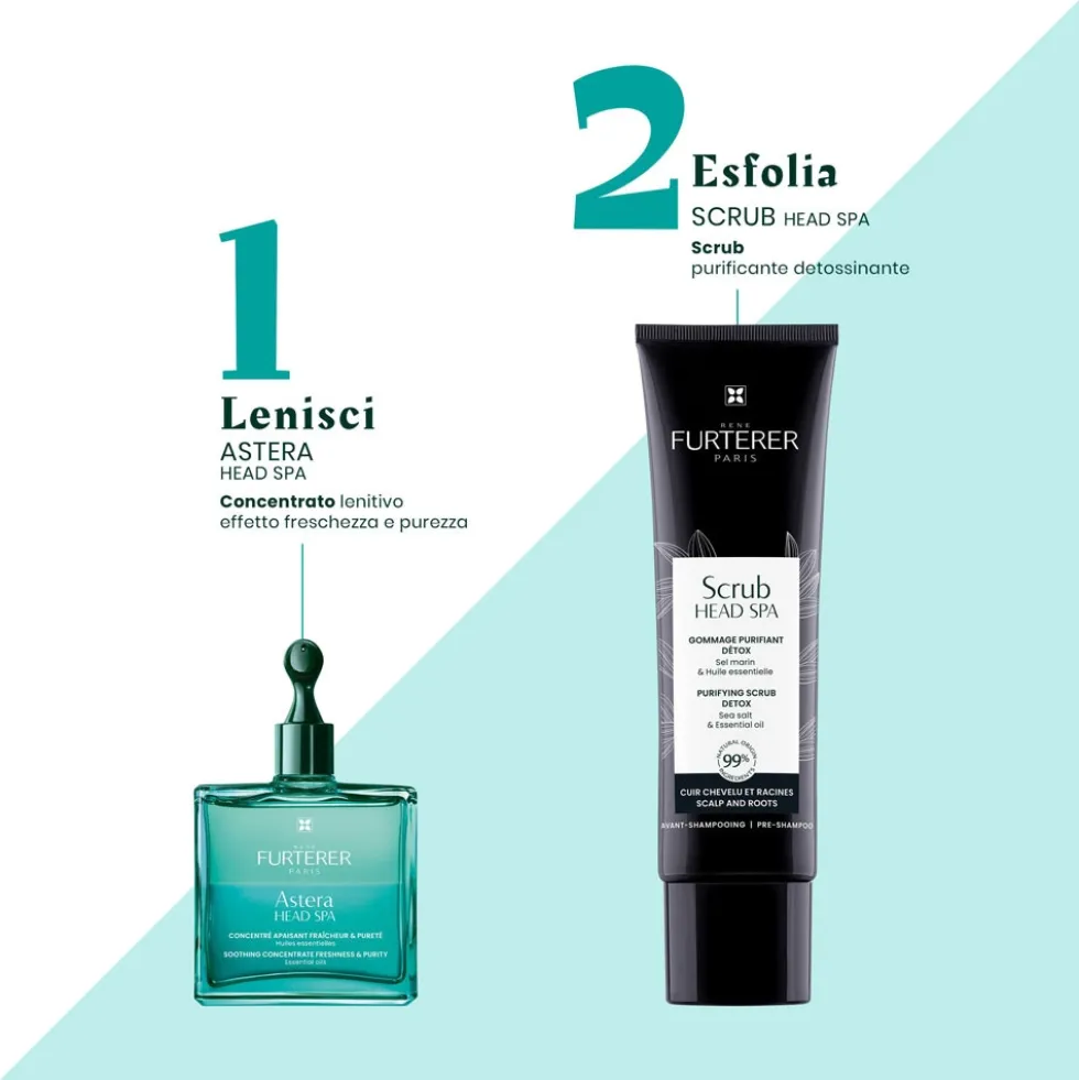 René Furterer Head SPA - Astera Concentrato Lenitivo Freschezza e Purezza, 50ml