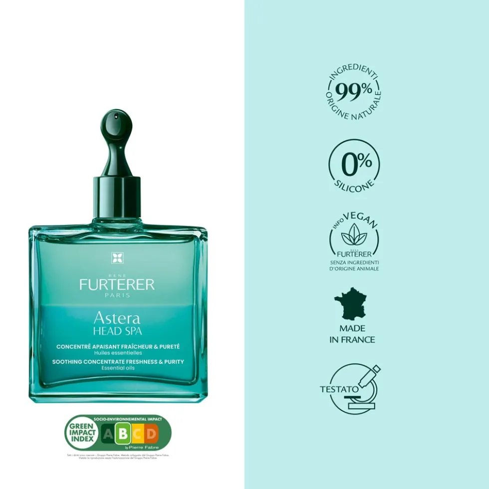 René Furterer Head SPA - Astera Concentrato Lenitivo Freschezza e Purezza, 50ml