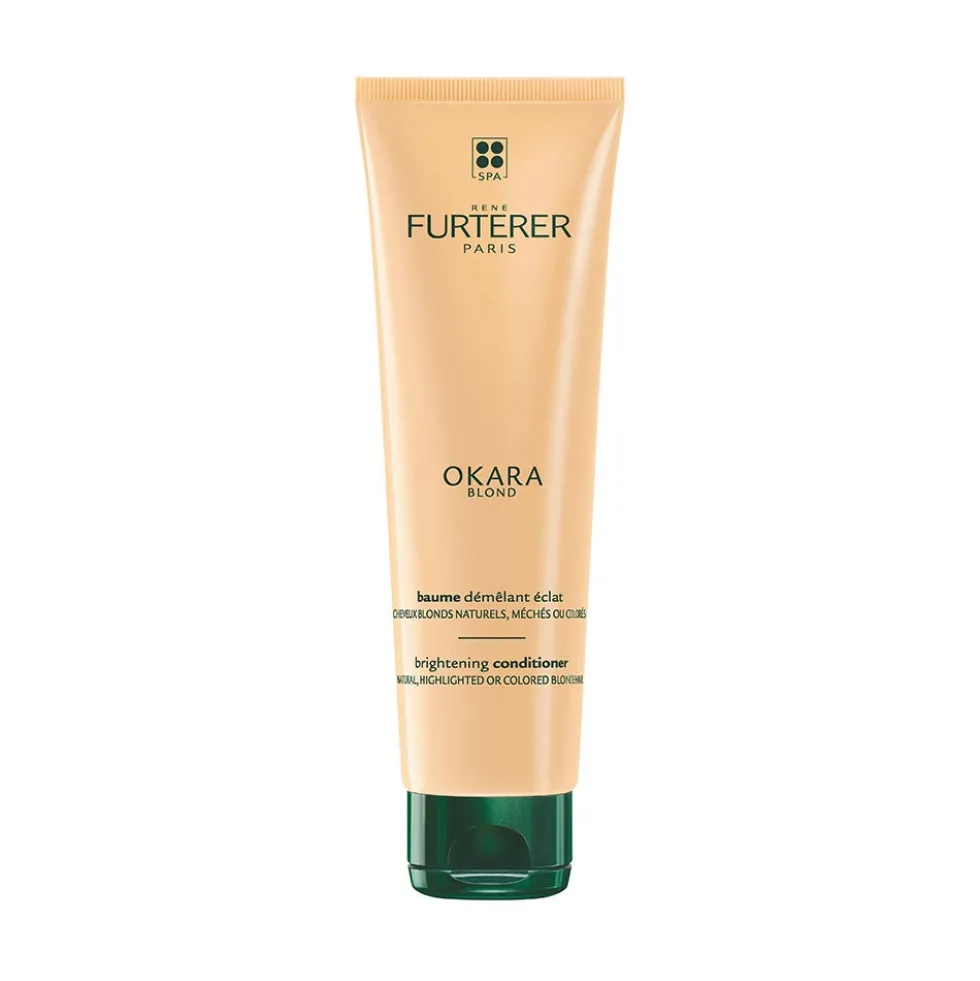 René Furterer Okara Blond - Balsamo senza siliconi per illuminare i capelli biondi, 150 ml