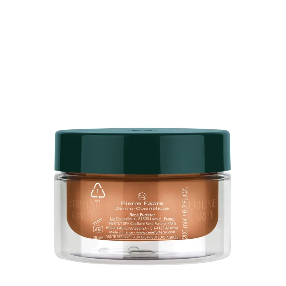 René Furterer Sublime Karité - Maschera Nutritiva Lisciante, 200ml