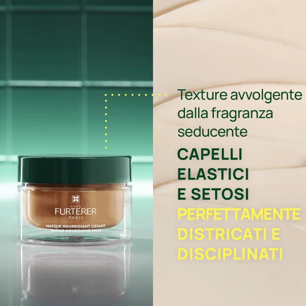 René Furterer Sublime Karité - Maschera Nutritiva Lisciante, 200ml