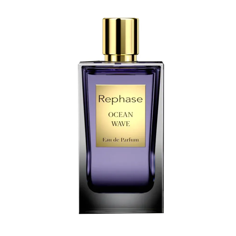 Rephase Ocean Wave - Profumo unisex dalle fresche note marine e legnose, flacone spray da 30 ml