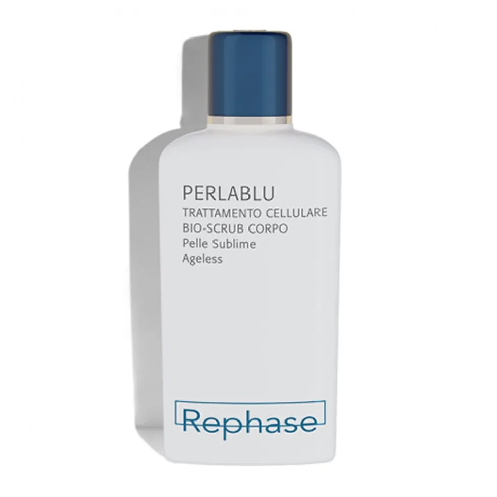 Rephase Perlablu - Bio-scrub per il corpo ad azione levigante e rassodante, 150 ml