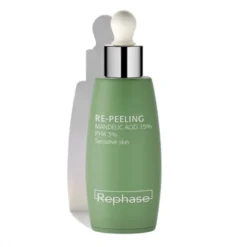 Rephase Re-Peeling - Trattamento esfoliante viso all'acido mandelico per la pelle sensibile, 30 ml
