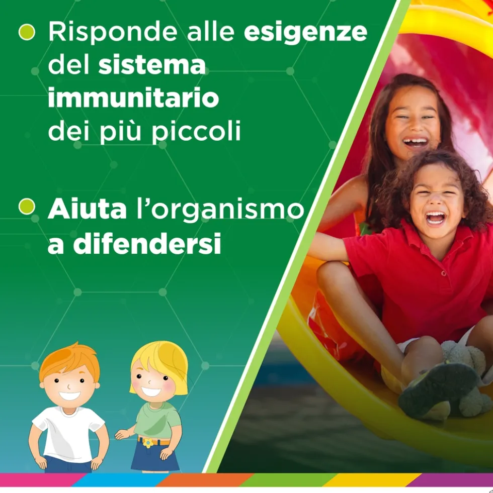 Resvis Junior XR Integratore Sistema Immunitario, 12 bustine