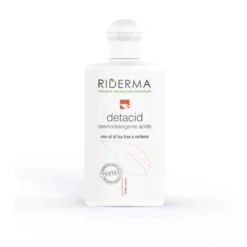 Riderma Detacid - Dermodetergente lenitivo per il corpo e le parti intime, 250 ml