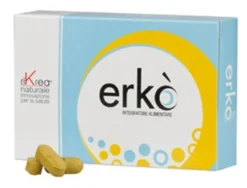 Rikrea Erko - Integratore alimentare per il controllo del colesterolo, 30 compresse da 900 mg