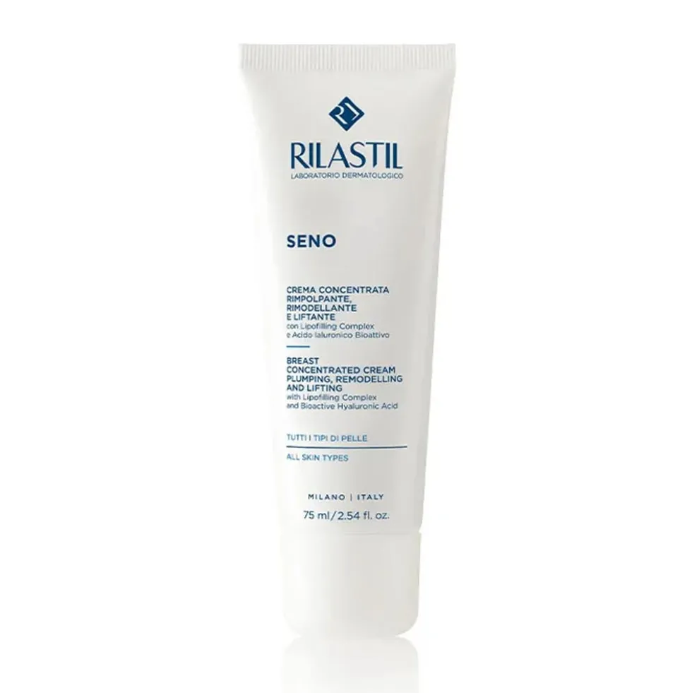 Rilastil Crema Concentrata Seno - Crema rimpolpante, rimodellante e liftante per il seno, 75 ml