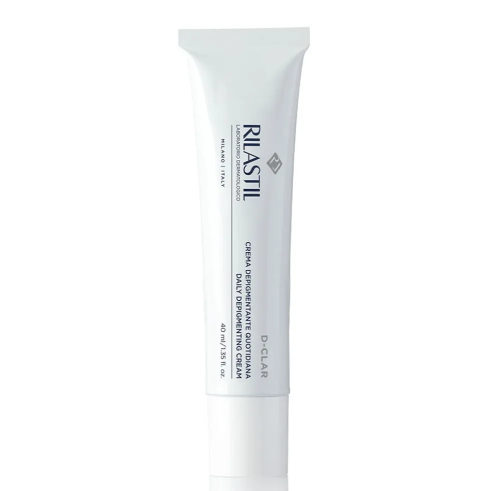 Rilastil D-Clar - Crema depigmentante quotidiana per le macchie del viso, 40 ml