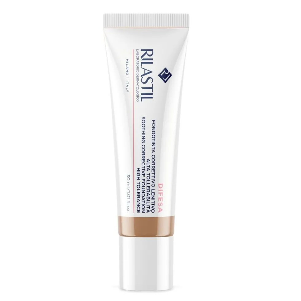 Rilastil Difesa - Fondotinta Correttivo Lenitivo colore 04, 30ml
