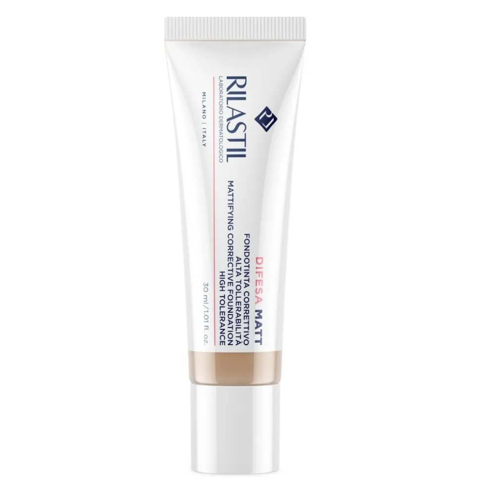 Rilastil Difesa - Matt Fondotinta Correttivo colore 03, 30ml