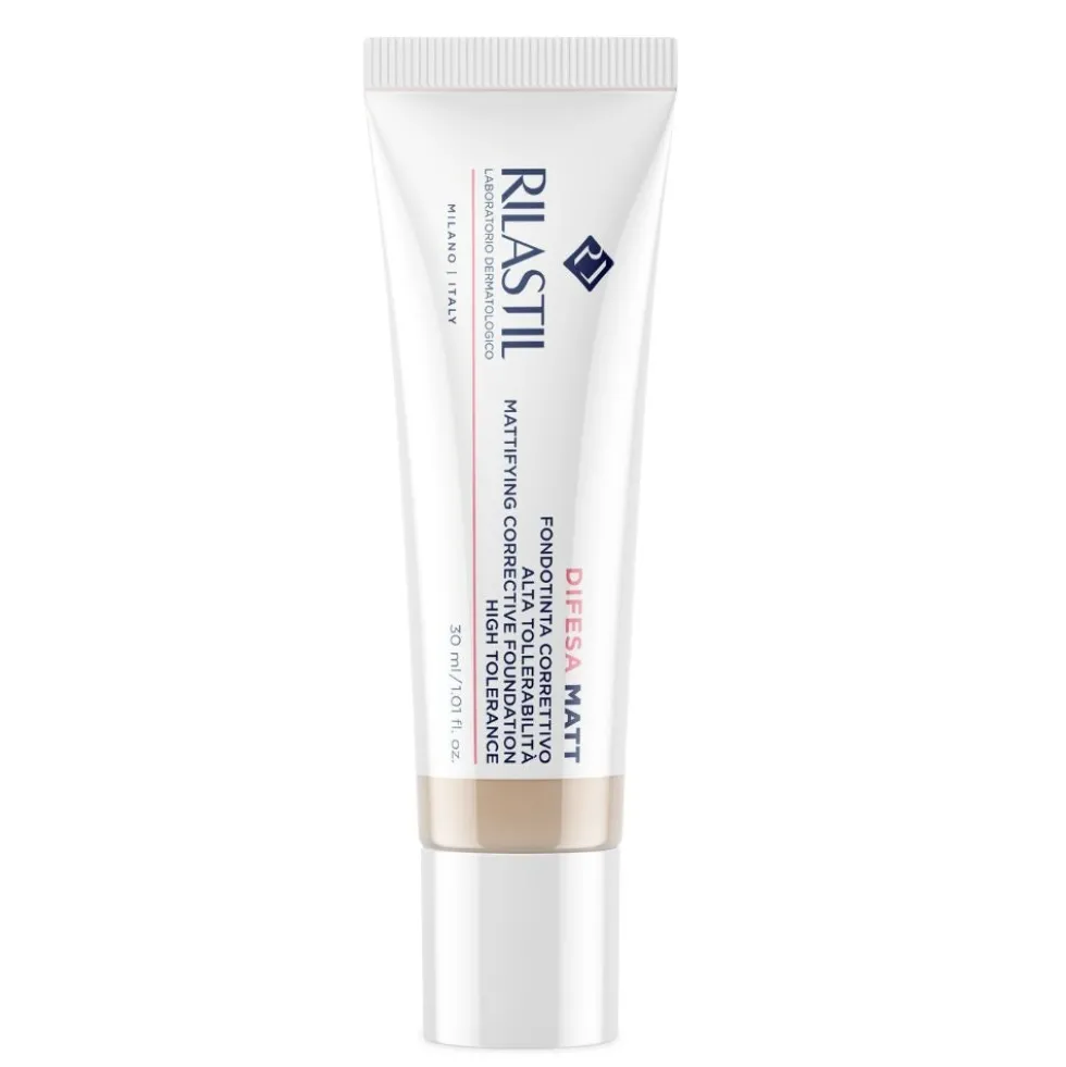 Rilastil Difesa - Matt Fondotinta Correttivo colore 01, 30ml