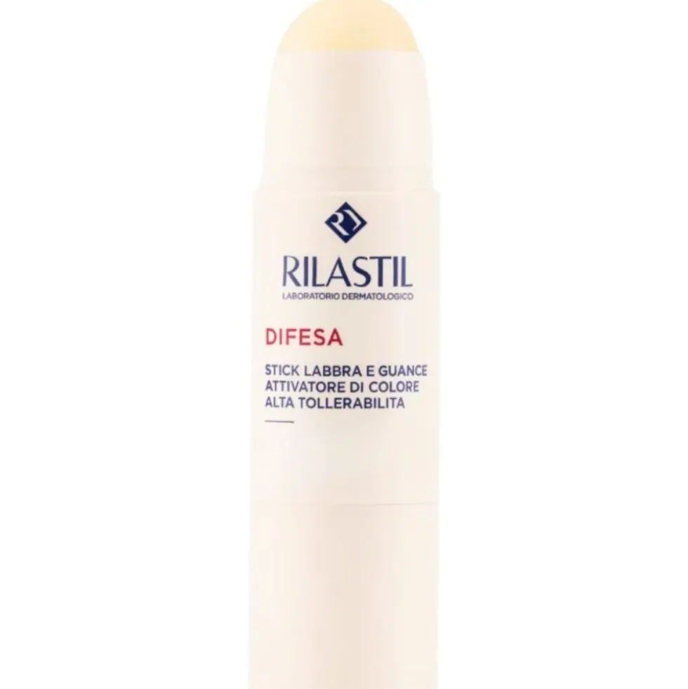 Rilastil Difesa - Stick Labbra e Guance Attivatore di Colore, 5,6g