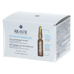Rilastil Hydrotenseur - Fiale antirughe per un effetto lifting immediato, 7 fiale da 1 ml