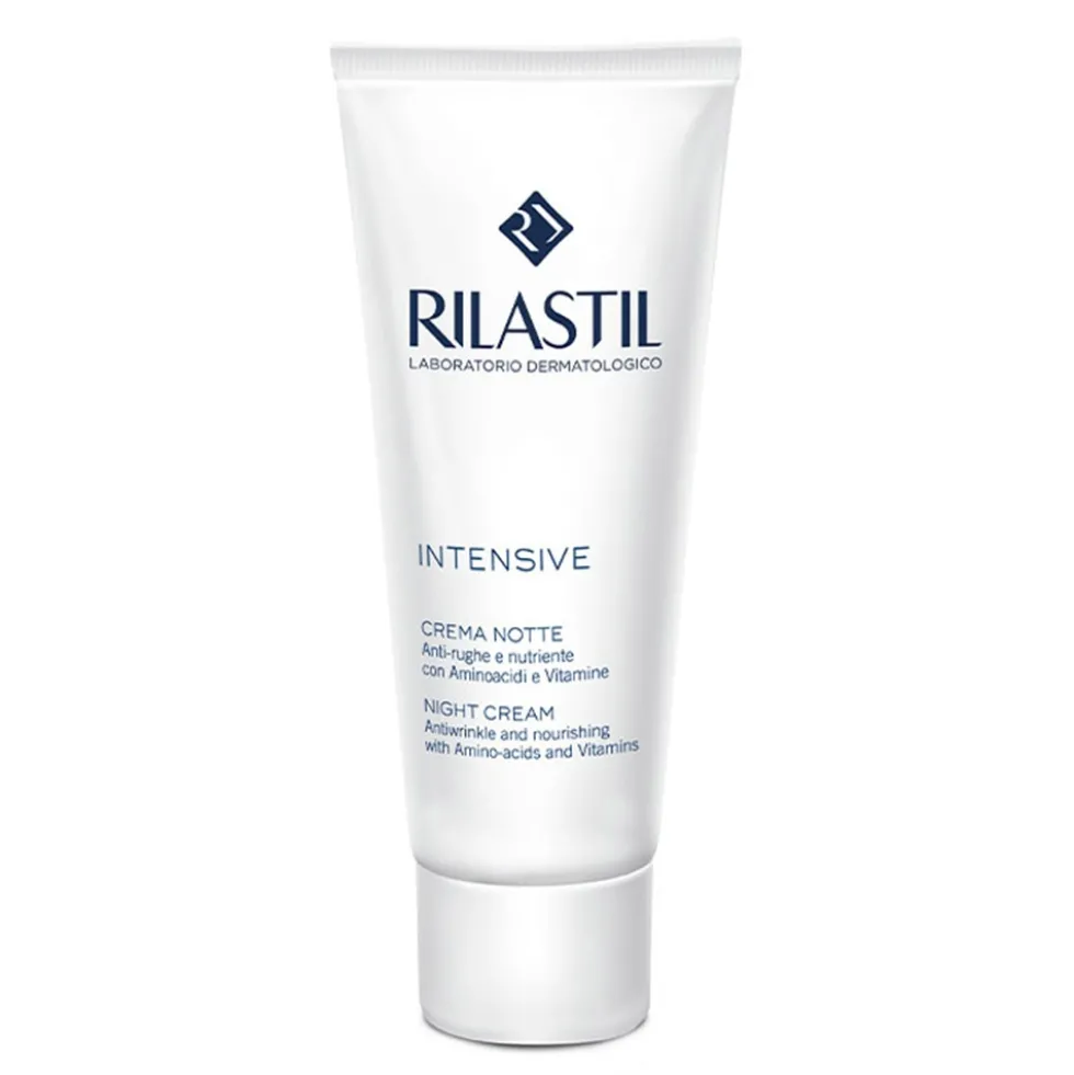 Rilastil Intensive - Crema Notte Anti-Rughe e Nutriente, 50ml