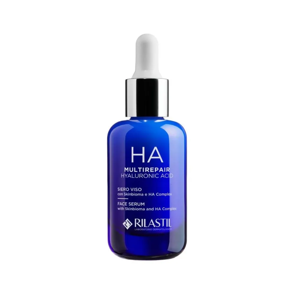 Rilastil Multirepair acido ialuronico - Siero per il viso ad azione idratante e riempitiva, 30 ml