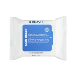 Rilastil Skin Reset - Salviette detergenti preumidificate per il viso, 25 pezzi