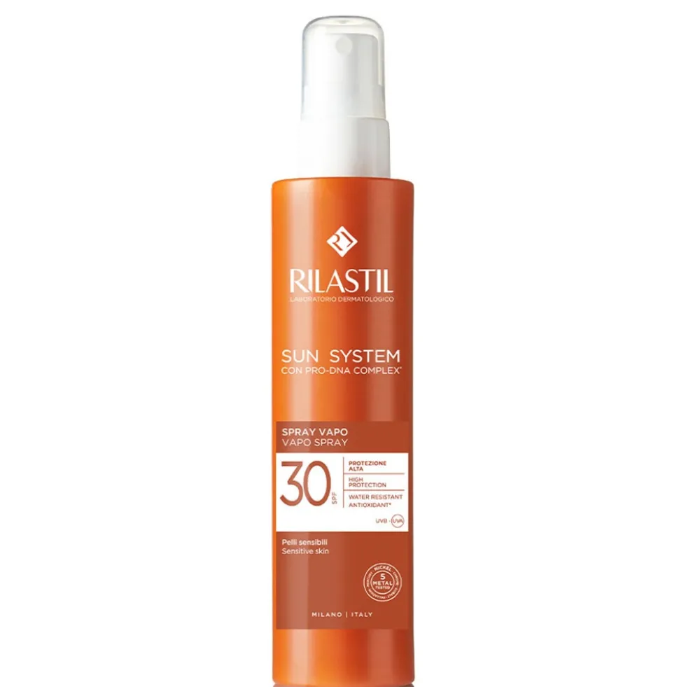 Rilastil Sun System - Spray Vapo SPF30 Emulsione Corpo Leggera, 200ml