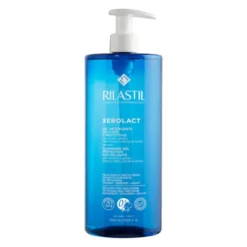 Rilastil Xerolact - Gel detergente protettivo per le pelli secche e sensibili, 1000 ml