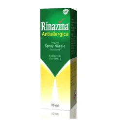 Rinazina Antial Antiallergica Spray Nasale Antistaminico Allergia Pollini Pelo Animali Acari Polvere, 10ml