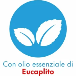 Rinazina Aquamarina - Spray nasale ipertonico all'eucalipto per il naso chiuso, 20 ml
