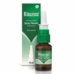 Rinazina Spray Nasale Decongestionante Nafazolina Lavaggio Nasale Rinite Faringite Sinusite, 15ml