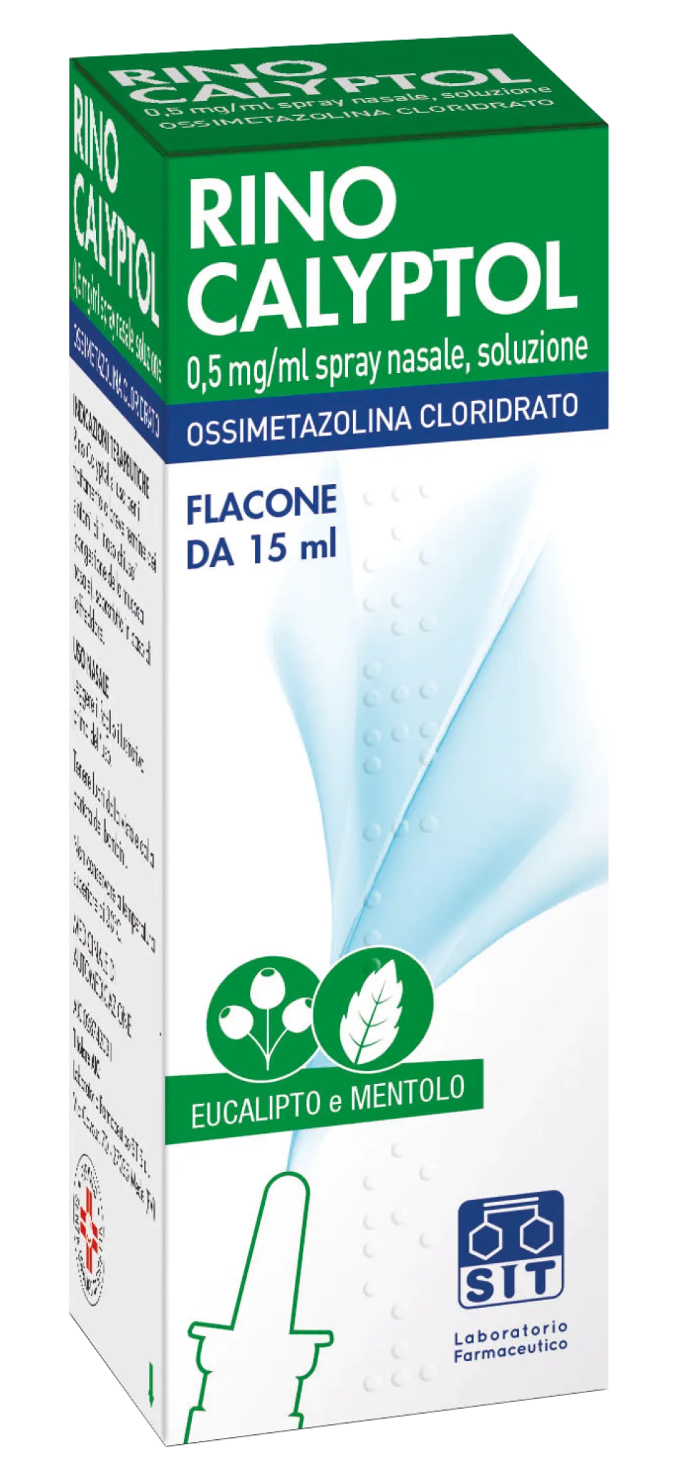 Rinocalyptol 0,05% Spray Nasale, Soluzione Flacone 15 Ml