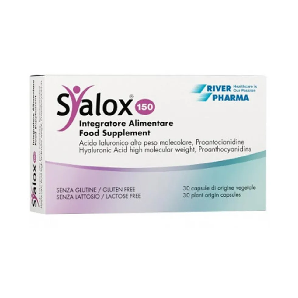 River Pharma Syalox 150 Integratore Alimentare, 30 capsule