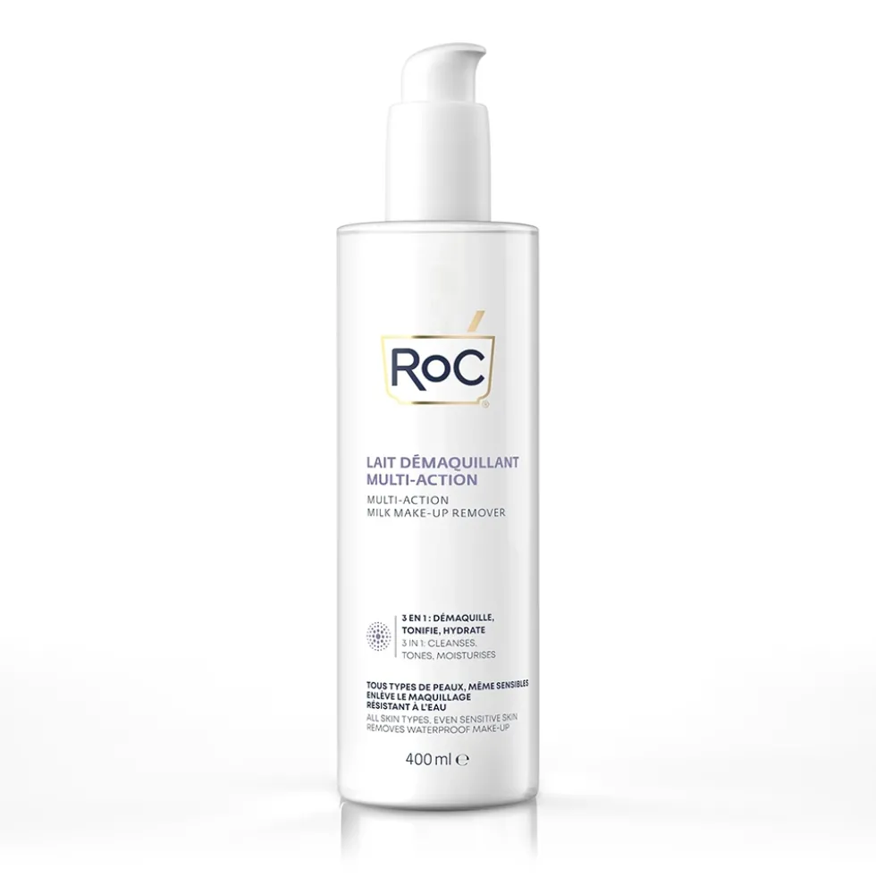 Roc Latte Detergente Multiazione 3 in 1 Viso, 400ml
