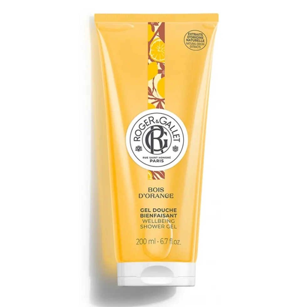Roger&Gallet Bois d'Orange - Gel Doccia Arancia Petit-Grain Patchouli, 200ml