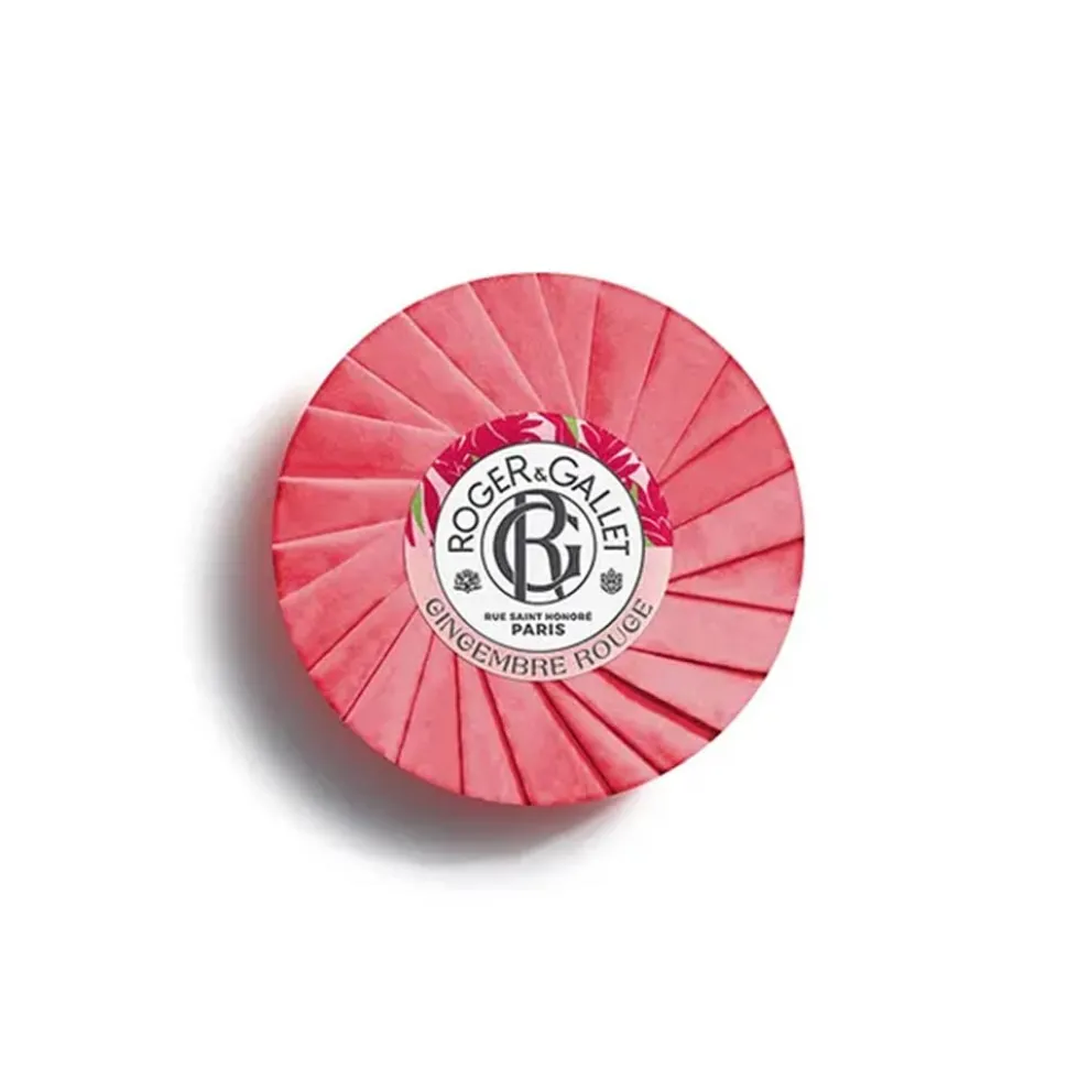 Roger&Gallet Gingembre Rouge - Saponetta Bacche Rosa Zenzero Benzoino, 100g
