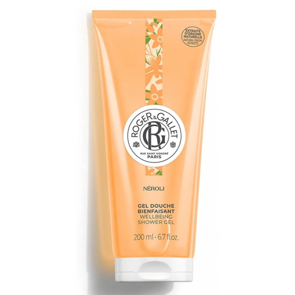 Roger&Gallet Néroli - Gel Doccia Neroli Fiore d'Arancio Immortelle, 200ml