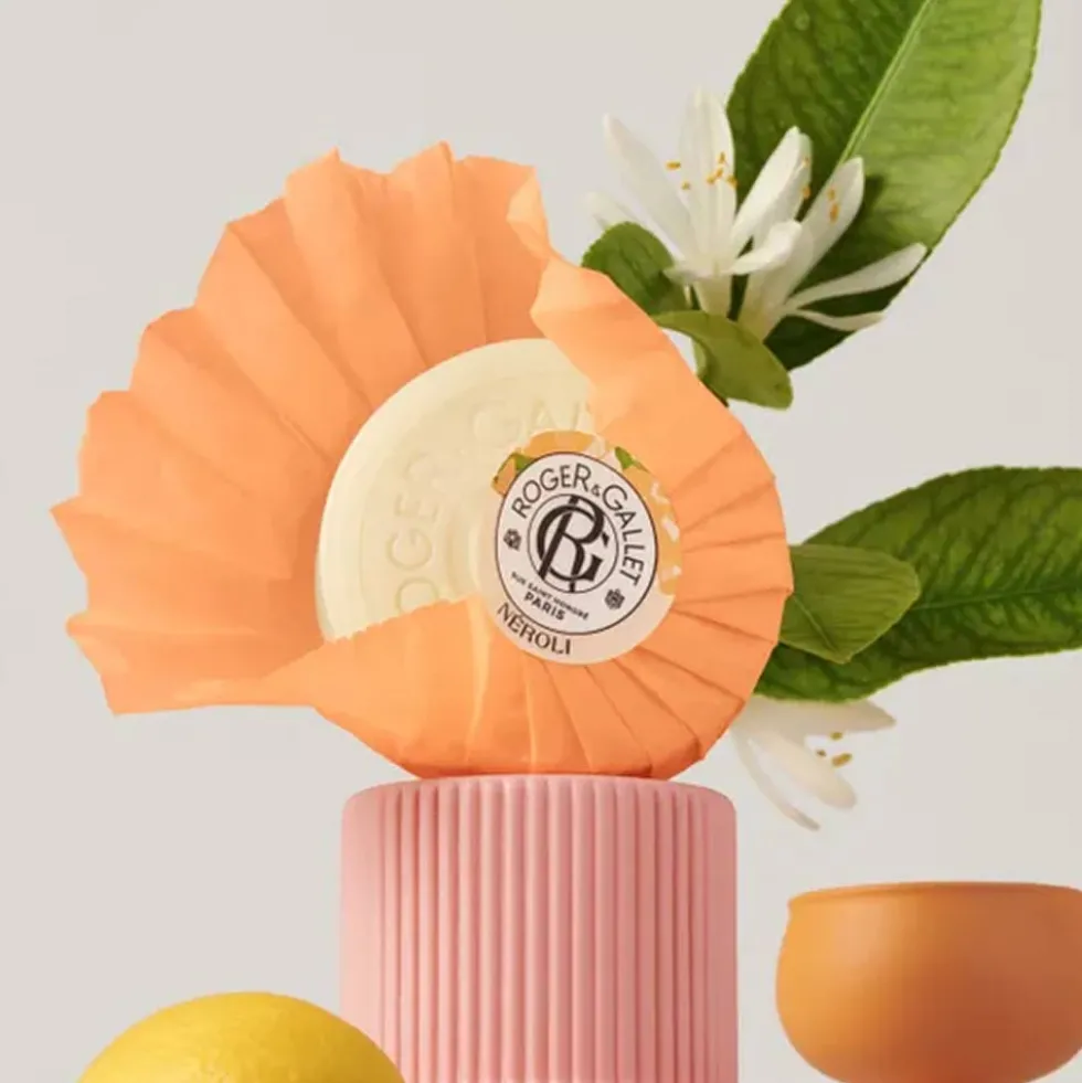 Roger&Gallet Néroli - Saponetta Neroli Fiore d'Arancio Immortelle, 100g
