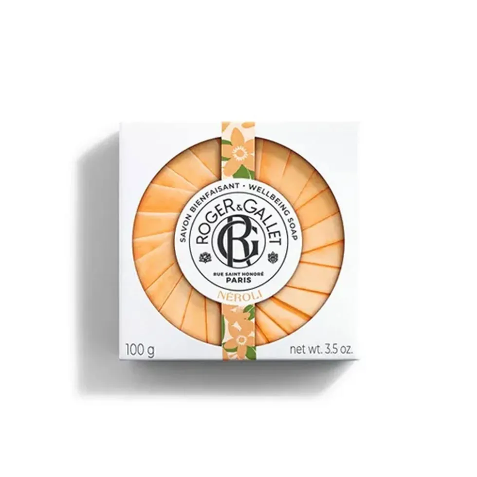 Roger&Gallet Néroli - Saponetta Neroli Fiore d'Arancio Immortelle, 100g