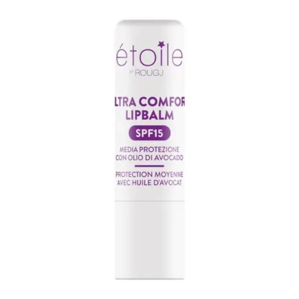 Rougj Etoile - Ultra Comfort Lipbalm Balsamo Labbra SPF15 N. 4 Mora, 5ml