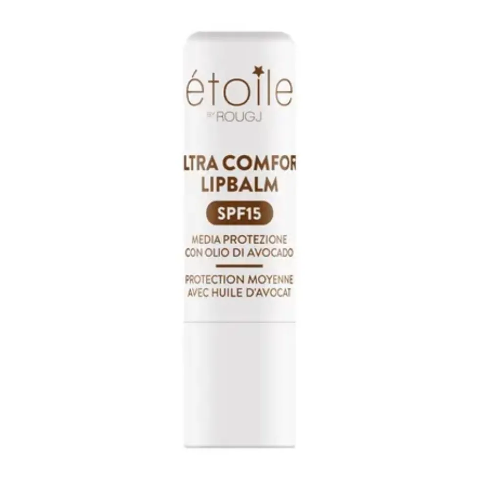 Rougj Etoile - Ultra Comfort Lipbalm Balsamo Labbra SPF15 N. 1 Cocco, 5ml