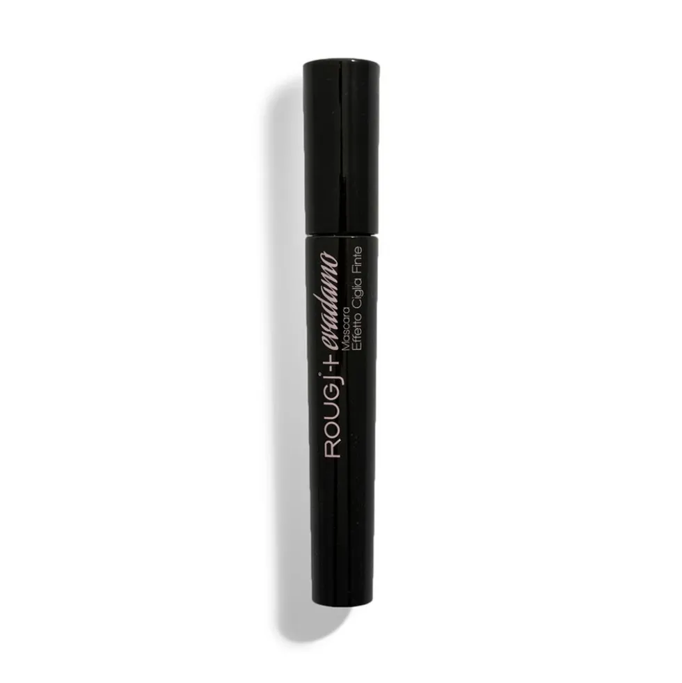 Rougj Evadamo Mascara Nero Allungante Effetto Ciglia Finte, 8ml