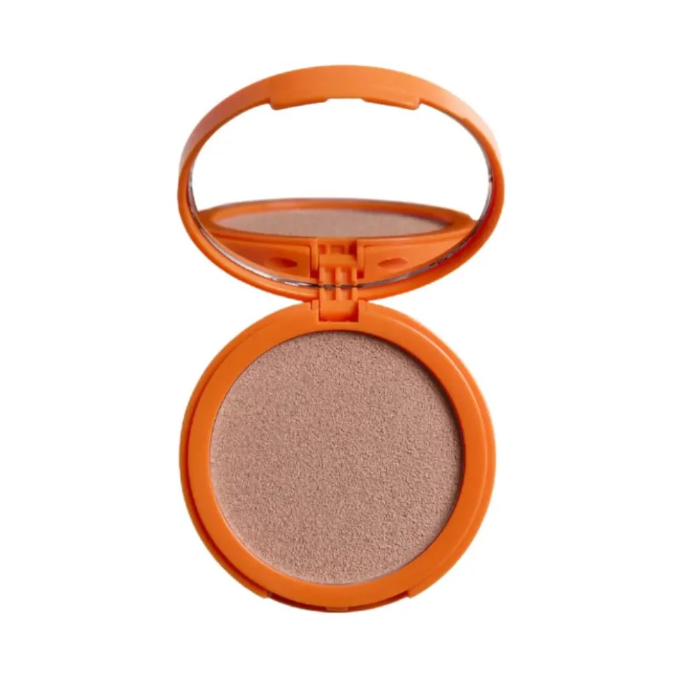 Rougj Fondotinta Compatto Solare SPF30 Protezione Solare Alta colore 01, 9g