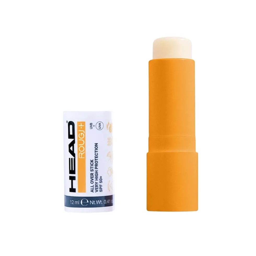 Rougj Head stick solare multiuso SPF 50+ - Stick solare per lo sport e le zone sensibili, 12 ml