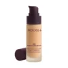 Rougj 2 in 1 Glow & Comfort 24H Fondotinta Idratante Luminoso colore 04 Amber, 30ml
